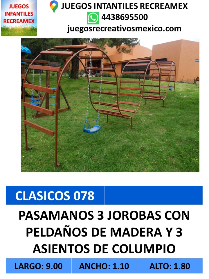 pasamanos 2 jorobas